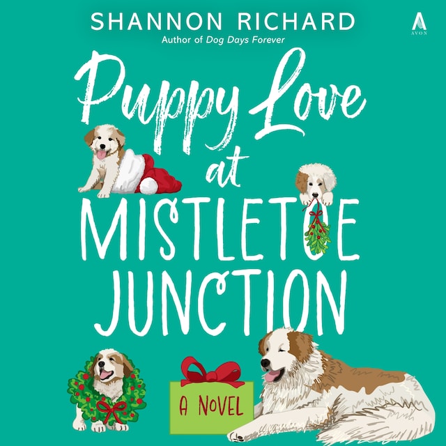 Buchcover für Puppy Love at Mistletoe Junction