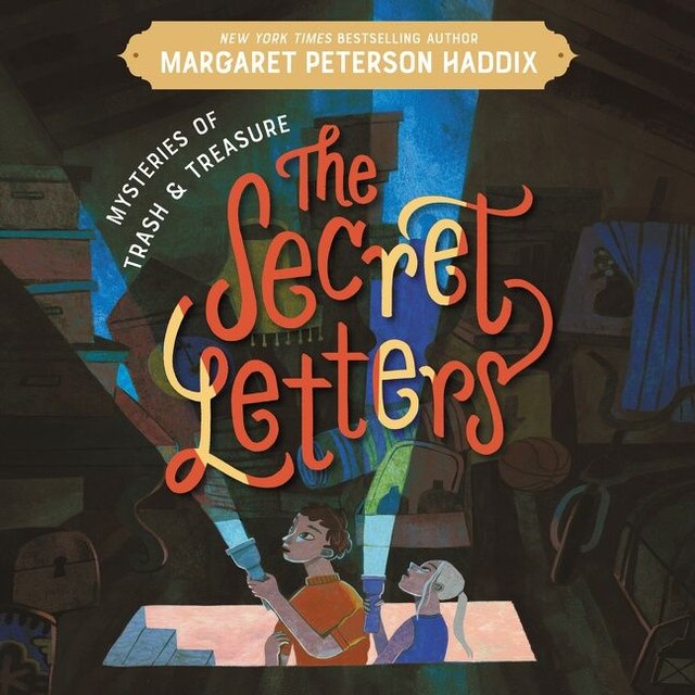 Boekomslag van Mysteries of Trash and Treasure: The Secret Letters