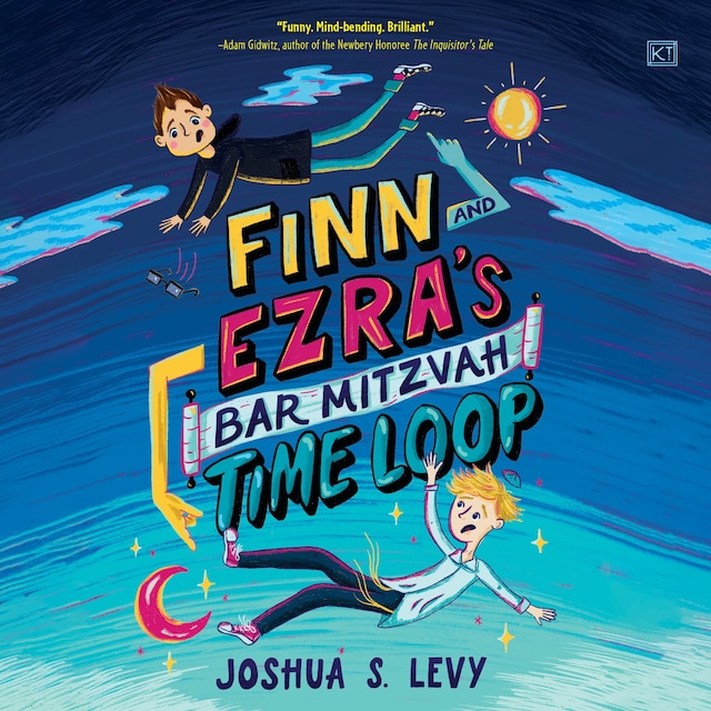 Kirjankansi teokselle Finn and Ezra's Bar Mitzvah Time Loop