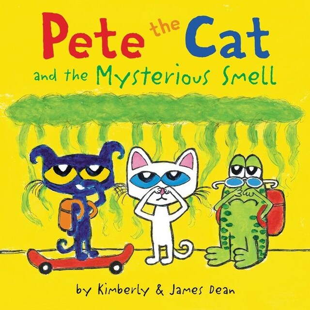 Book cover for Pete the Cat and the Mysterious Smell