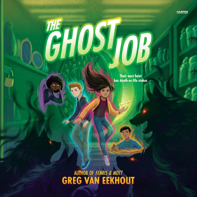 Book cover for The Ghost Job