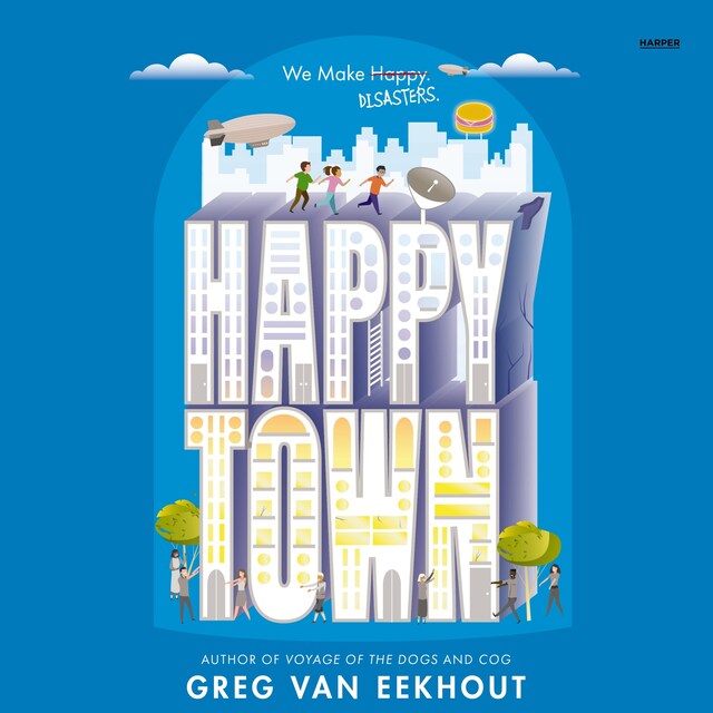 Book cover for Happy Town