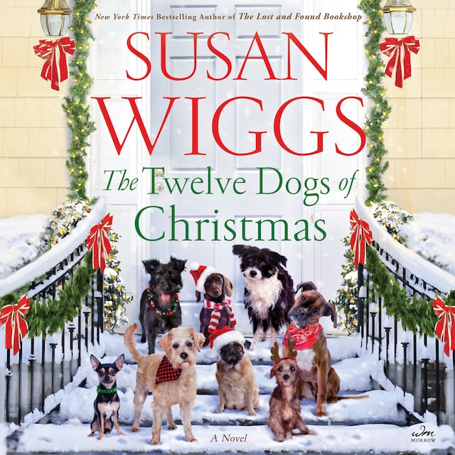 Book cover for The Twelve Dogs of Christmas