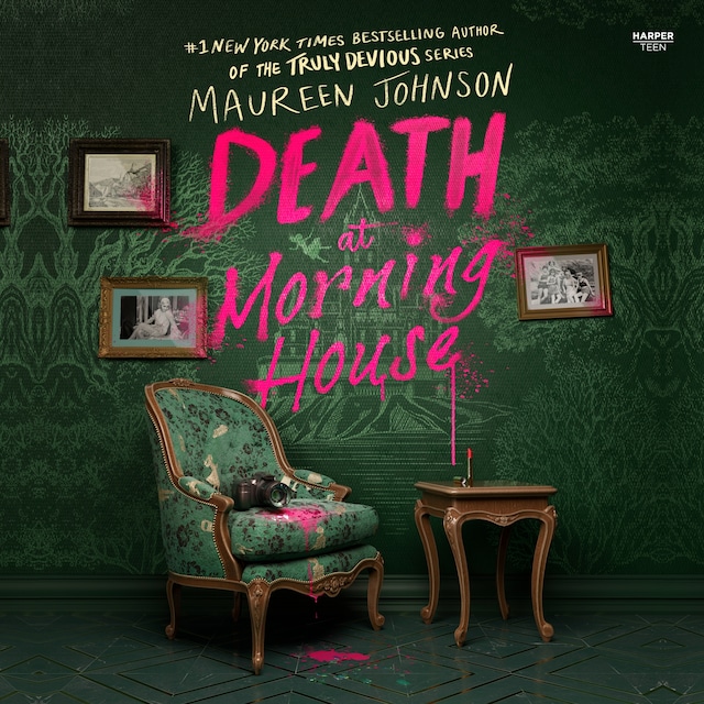 Book cover for Death at Morning House