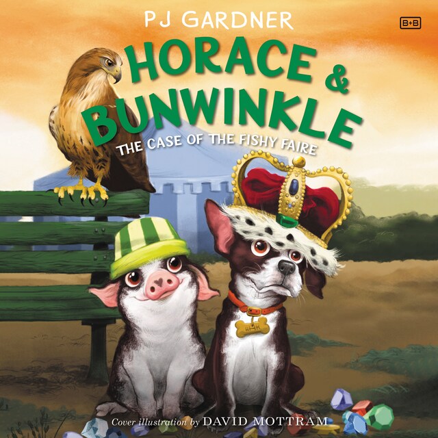 Kirjankansi teokselle Horace & Bunwinkle: The Case of the Fishy Faire