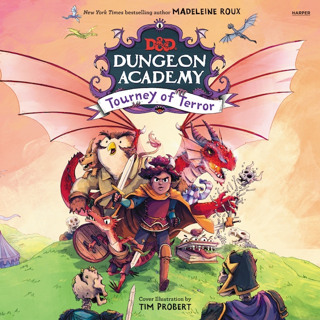 Okładka książki dla Dungeons & Dragons: Dungeon Academy: Tourney of Terror