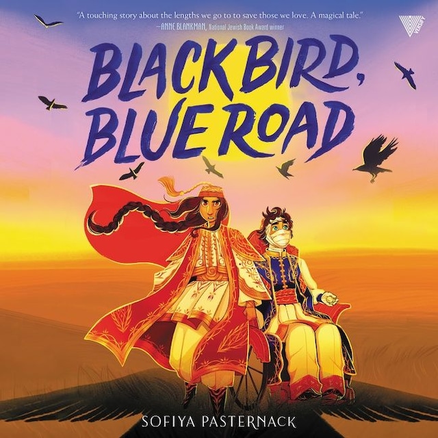 Book cover for Black Bird, Blue Road