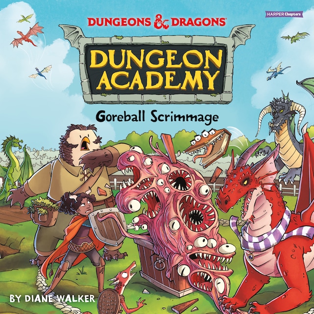 Kirjankansi teokselle Dungeons & Dragons: Goreball Scrimmage