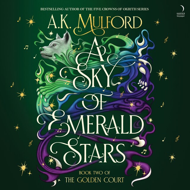Buchcover für A Sky of Emerald Stars