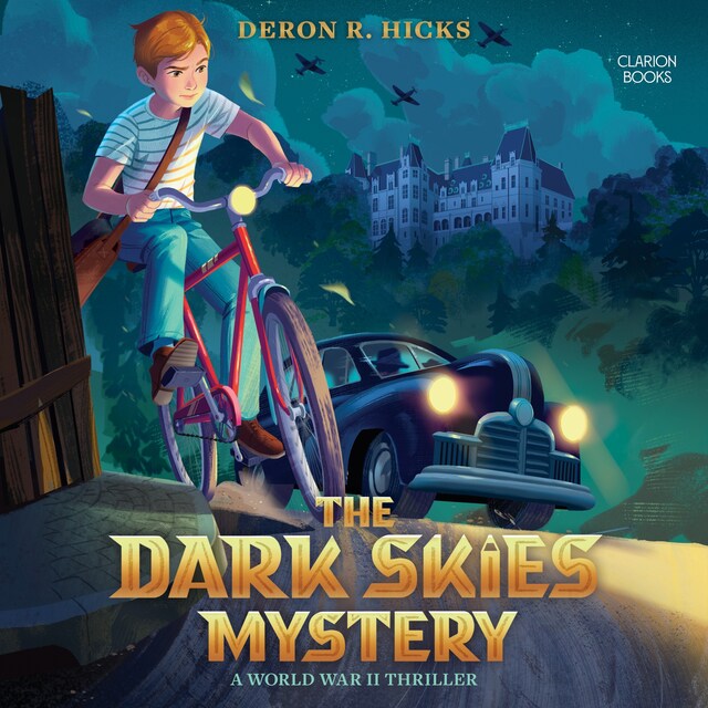 Copertina del libro per The Dark Skies Mystery: A World War II Thriller