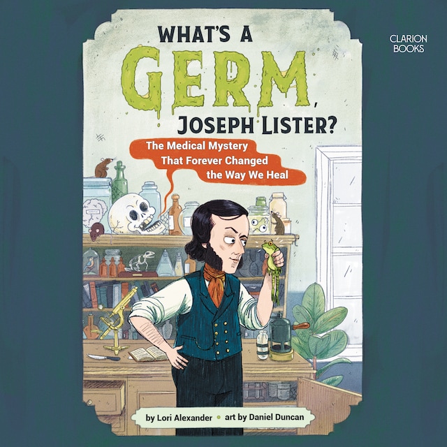 Book cover for What's a Germ, Joseph Lister?