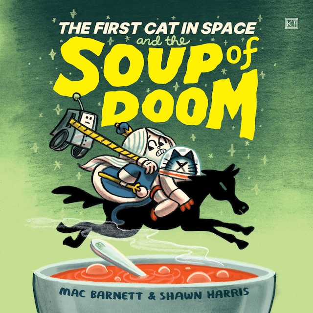 Book cover for The First Cat in Space and the Soup of Doom
