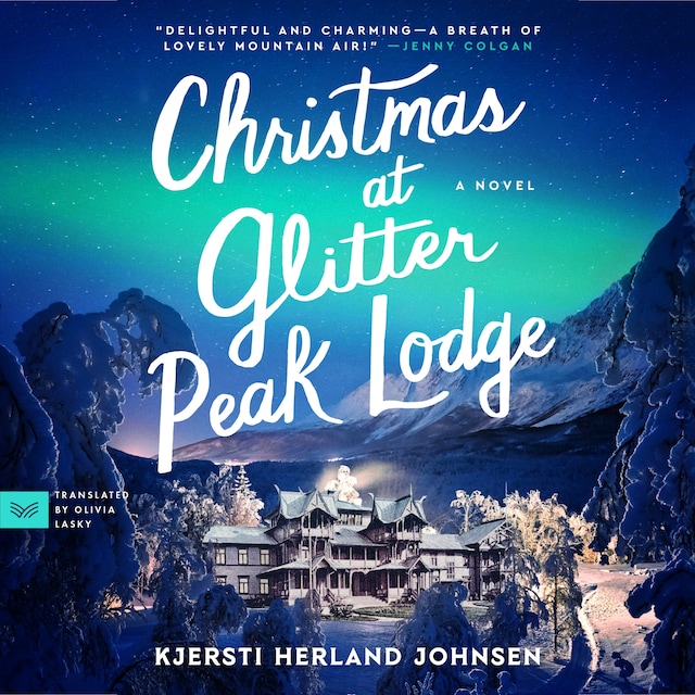 Book cover for Christmas at Glitter Peak Lodge