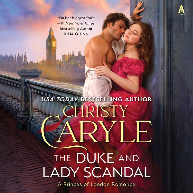 Book cover for The Duke and Lady Scandal