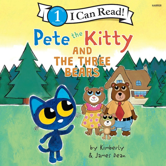 Okładka książki dla Pete the Kitty and the Three Bears