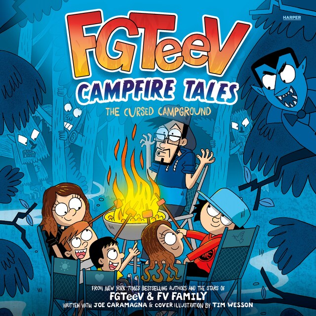 Buchcover für FGTeeV Campfire Tales #1: The Cursed Campground