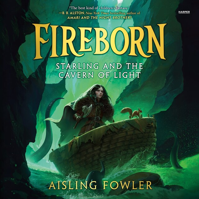 Kirjankansi teokselle Fireborn: Starling and the Cavern of Light