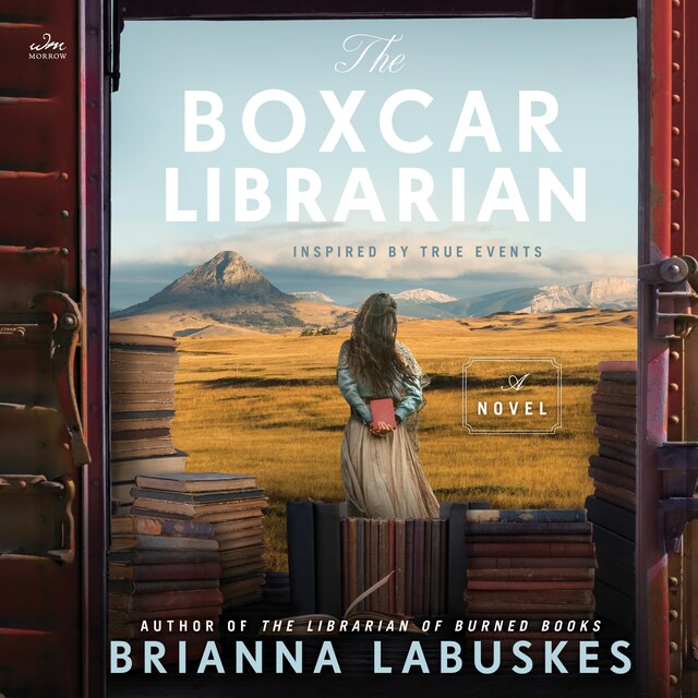 Book cover for The Boxcar Librarian