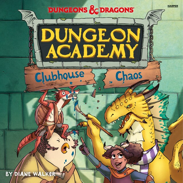 Couverture de livre pour Dungeons & Dragons: Clubhouse Chaos