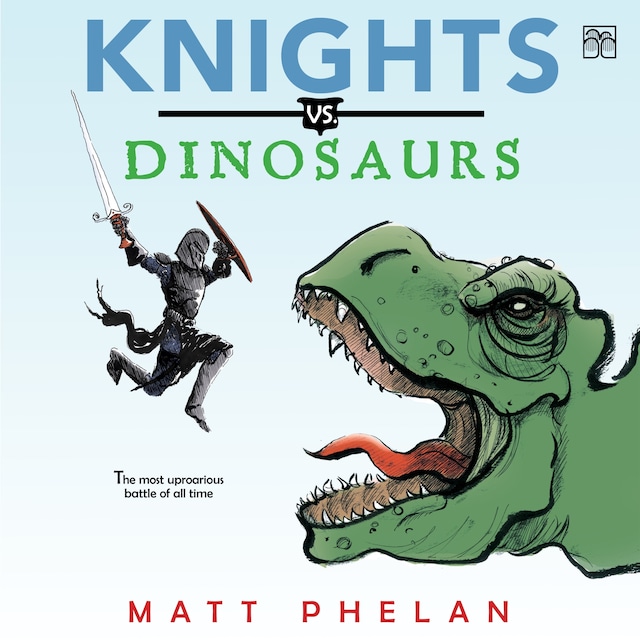 Boekomslag van Knights vs. Dinosaurs