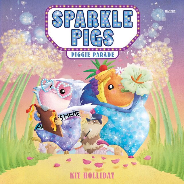 Book cover for Sparkle Pigs #2: Piggie Parade