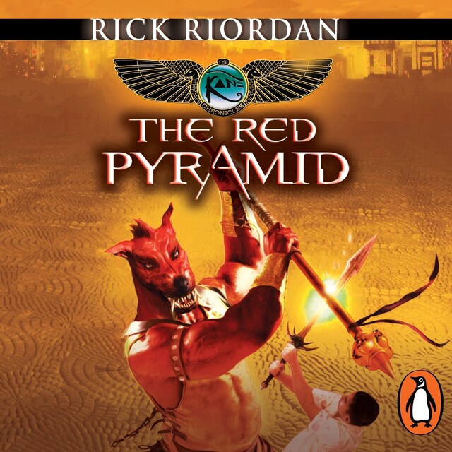 Book cover for The Red Pyramid (The Kane Chronicles Book 1)