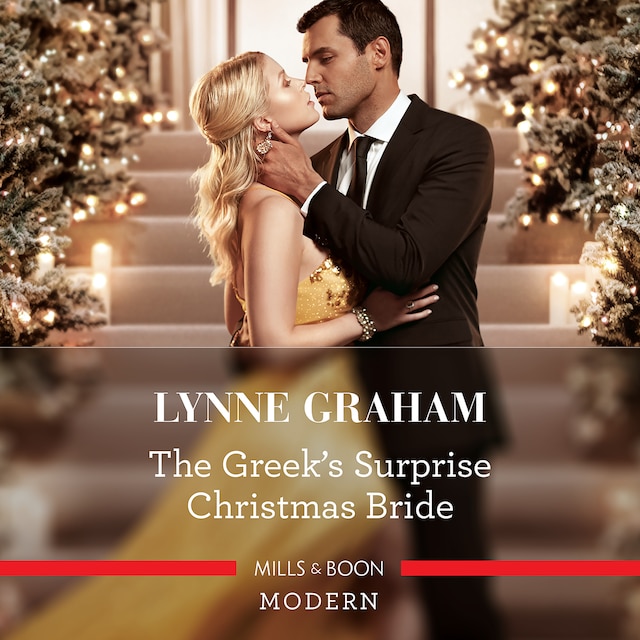 Okładka książki dla The Greek's Surprise Christmas Bride