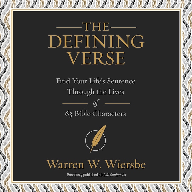 Book cover for The Defining Verse