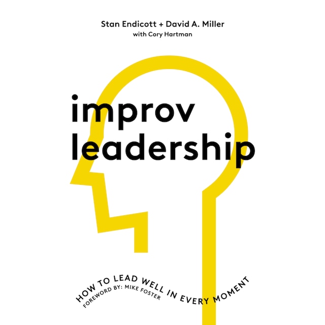 Kirjankansi teokselle Improv Leadership