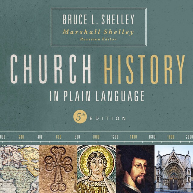 Book cover for Church History in Plain Language, Fifth Edition