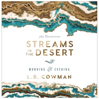 Streams in the Desert Morning and Evening