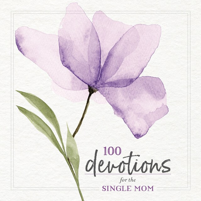 Book cover for 100 Devotions for the Single Mom