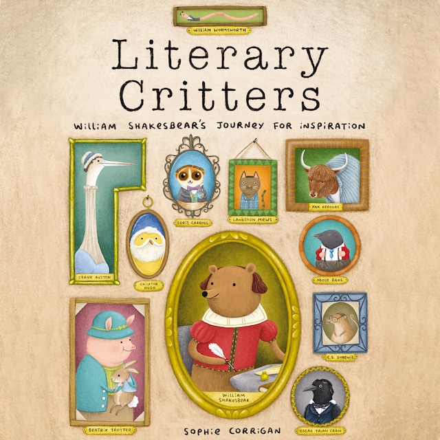 Book cover for Literary Critters