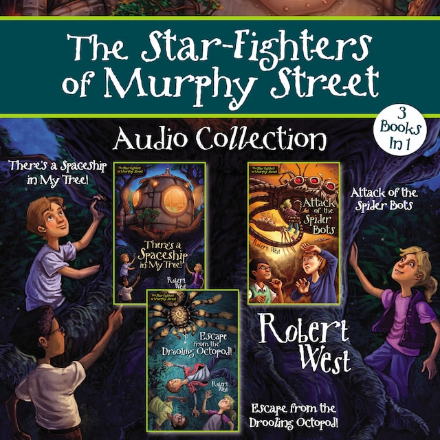 Book cover for The Star-Fighters of Murphy Street Audio Collection