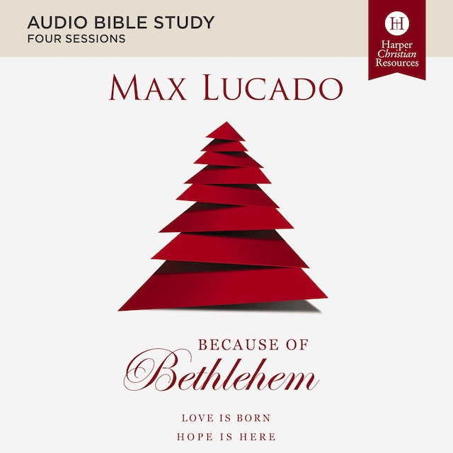 Kirjankansi teokselle Because of Bethlehem: Audio Bible Studies