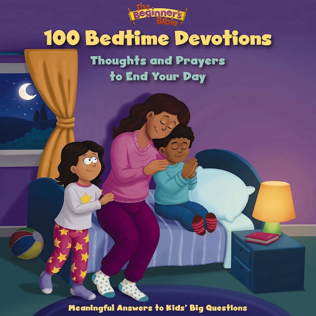 Kirjankansi teokselle The Beginner's Bible 100 Bedtime Devotions
