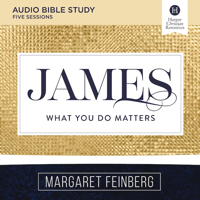 Boekomslag van James: Audio Bible Studies