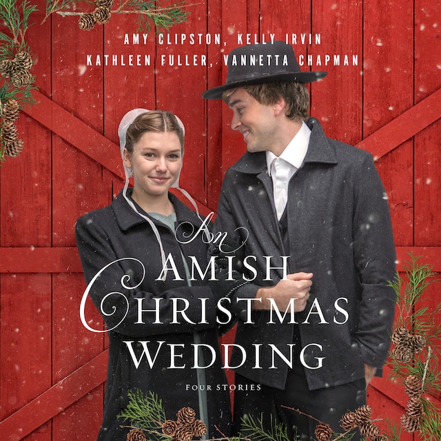 Okładka książki dla An Amish Christmas Wedding