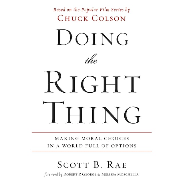 Okładka książki dla Doing the Right Thing