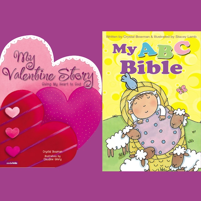 Book cover for My ABC Bible and My Valentine Story