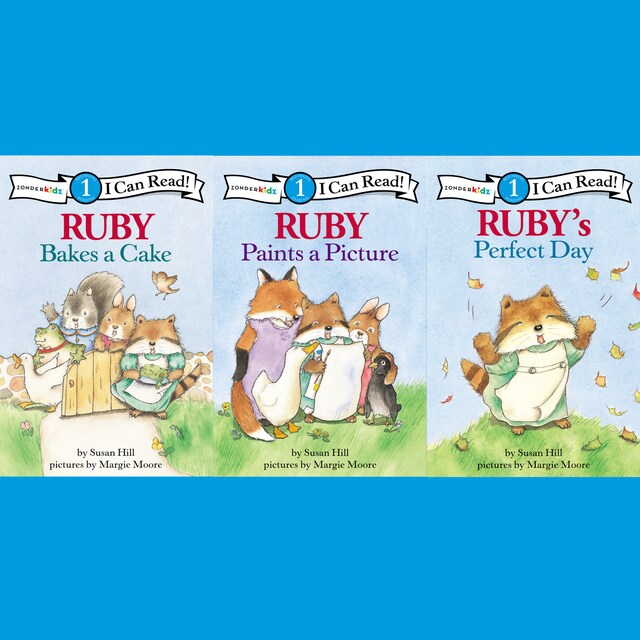 Okładka książki dla Ruby Raccoon Collection