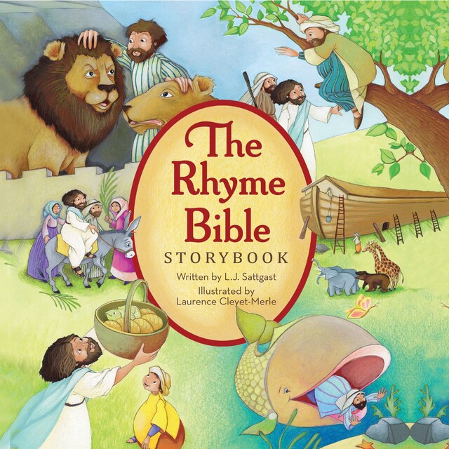 Book cover for The Rhyme Bible Storybook