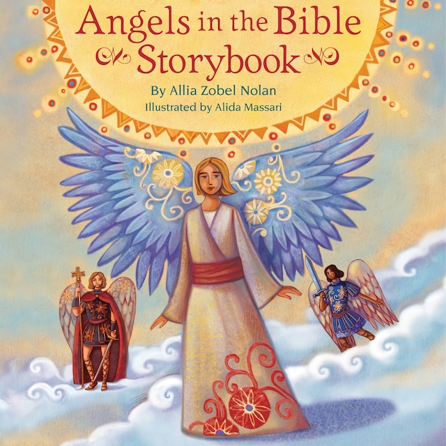 Okładka książki dla Angels in the Bible Storybook