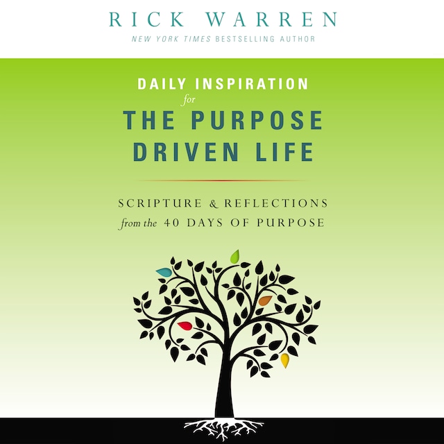 Kirjankansi teokselle Daily Inspiration for the Purpose Driven Life