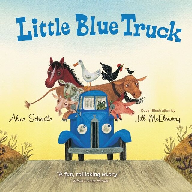 Portada de libro para Little Blue Truck