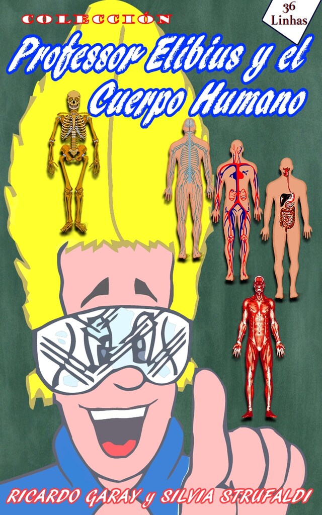 Bogomslag for Colección Profesor Elibius y el cuerpo humano