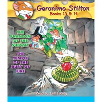 The Phantom of the Subway / The Temple of the Ruby of Fire - Geronimo Stilton, Books 13 - 14 (Unabridged)