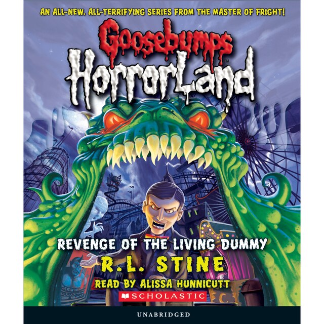 Book cover for Revenge of the Living Dummy - Goosebumps HorrorLand 1 (Unabridged)