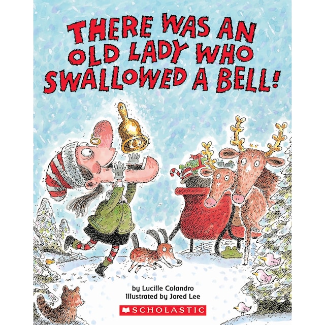 Book cover for There Was an Old Lady Who Swallowed a Bell! (Unabridged)
