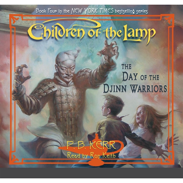 Book cover for The Day of the Djinn Warriors - Children of the Lamp, Book 4 (Unabridged)